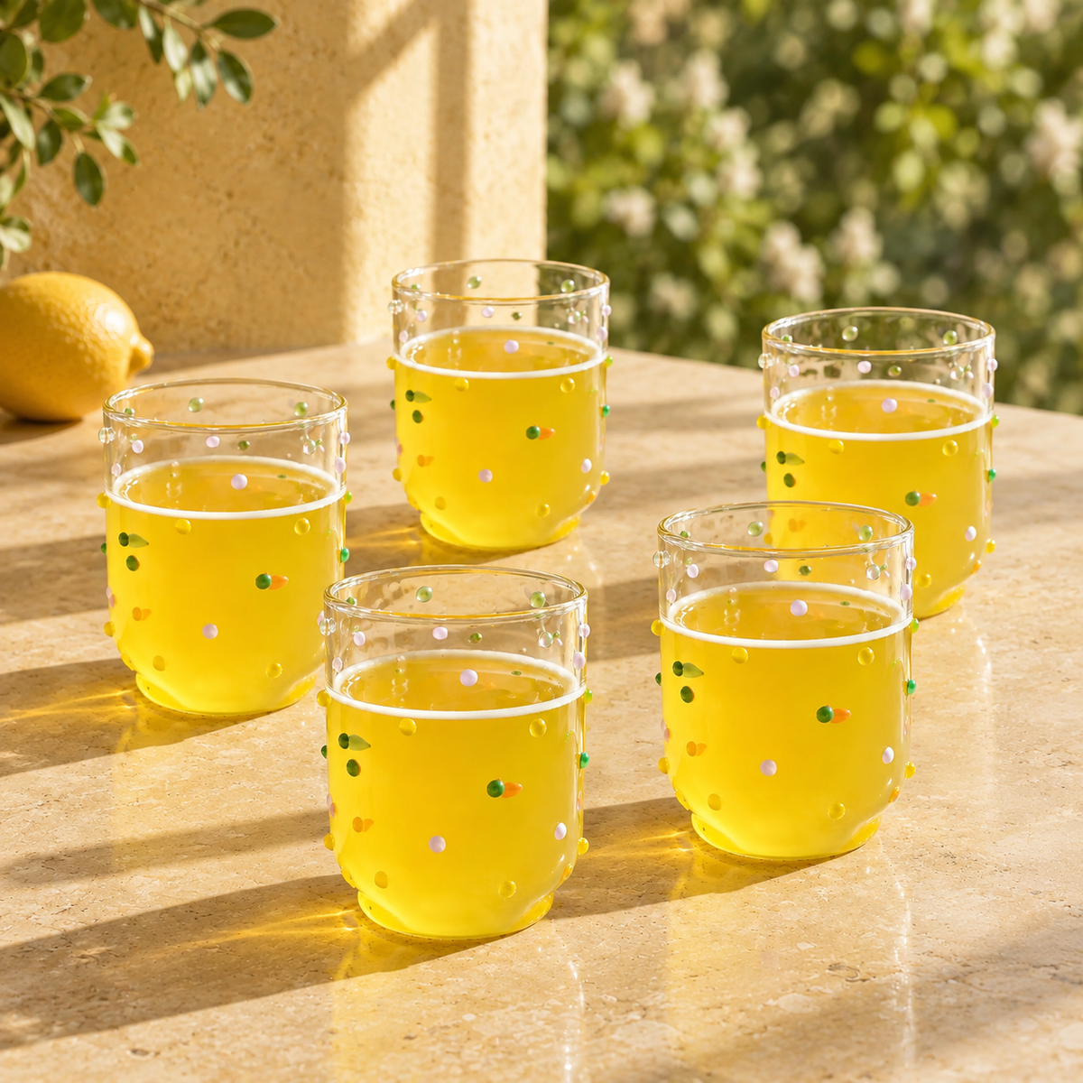 Confetti Pop Glass Set