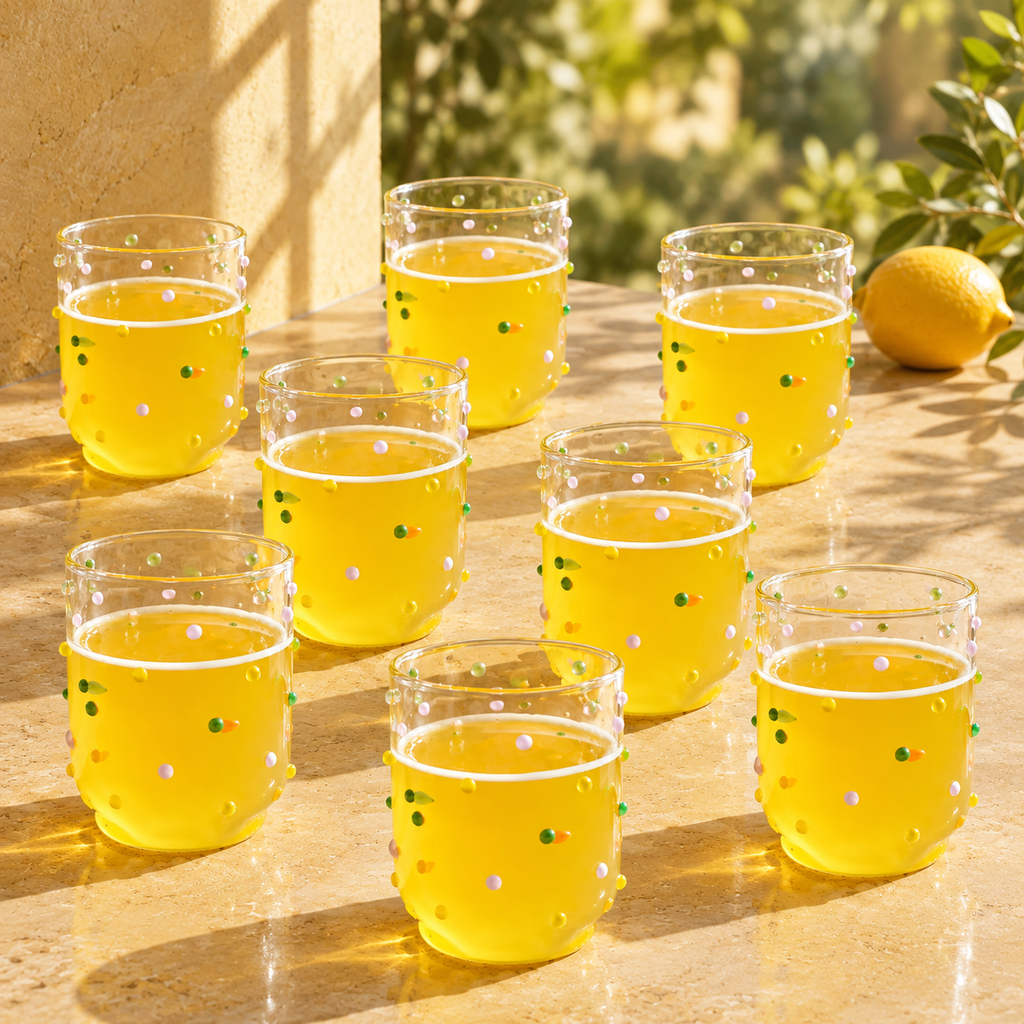 Confetti Pop Glass Set