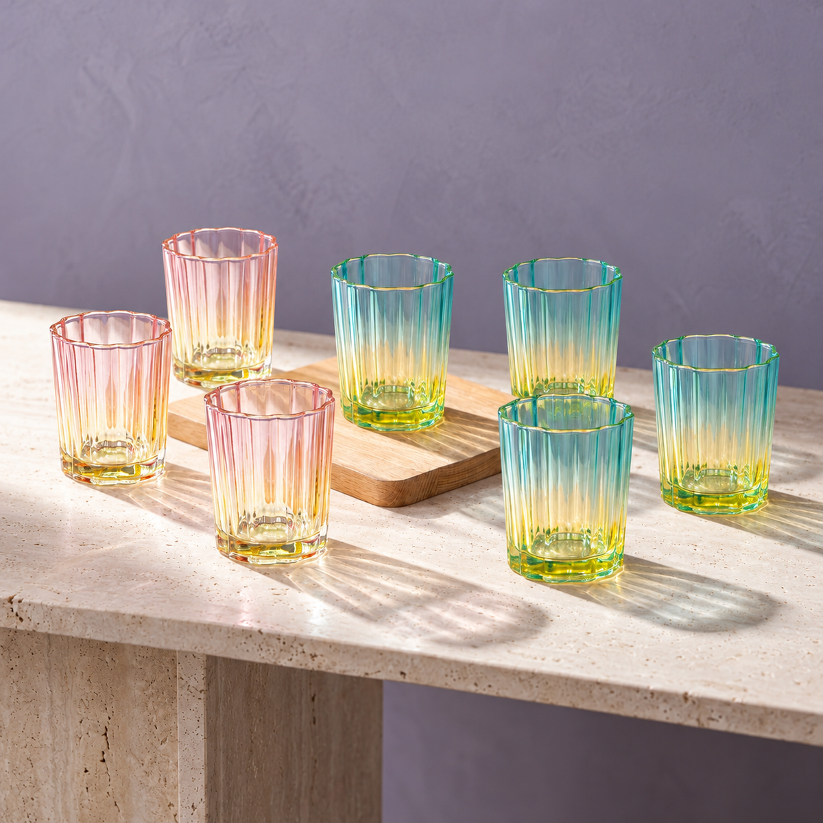 Ombre Short Glass Set