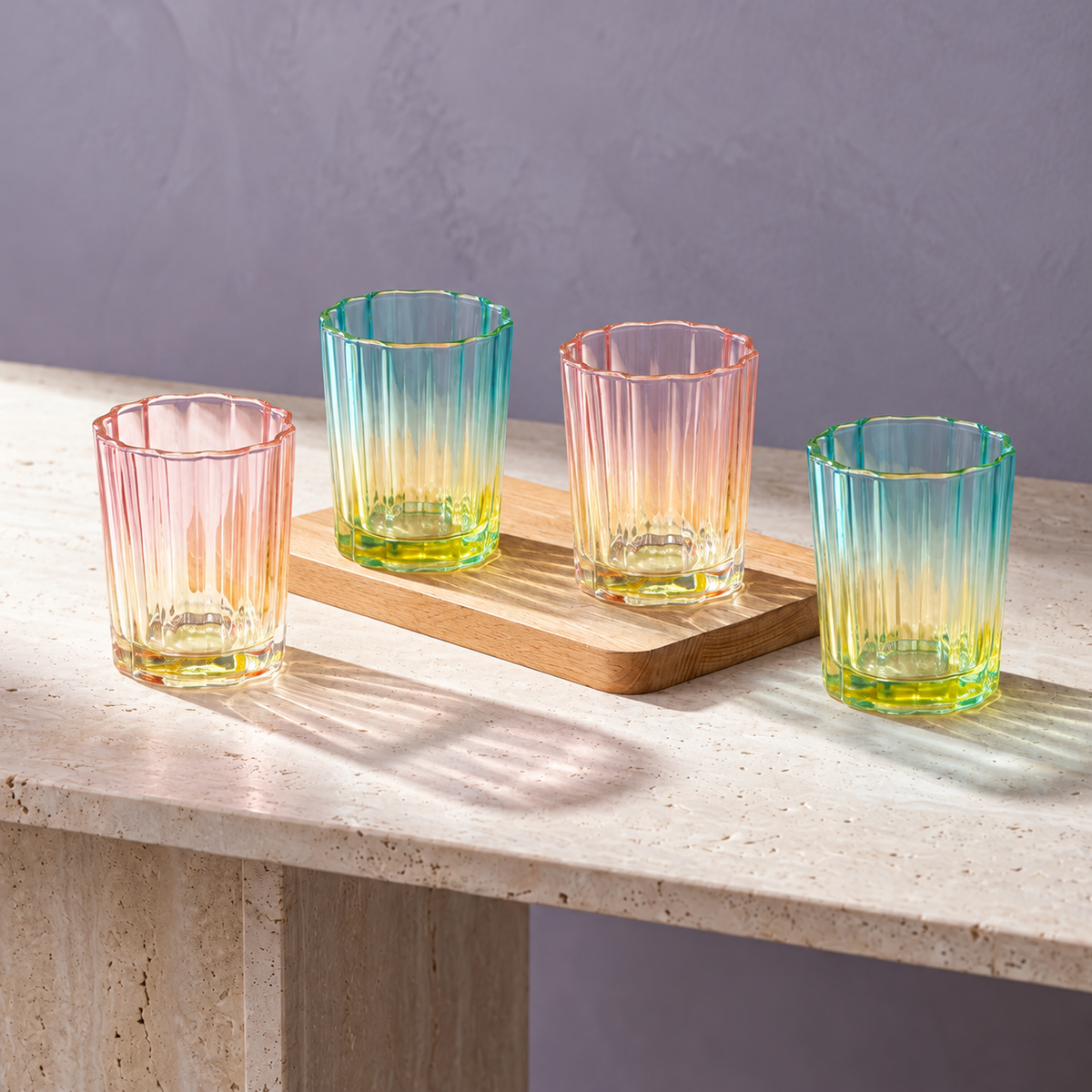 Ombre Short Glass Set