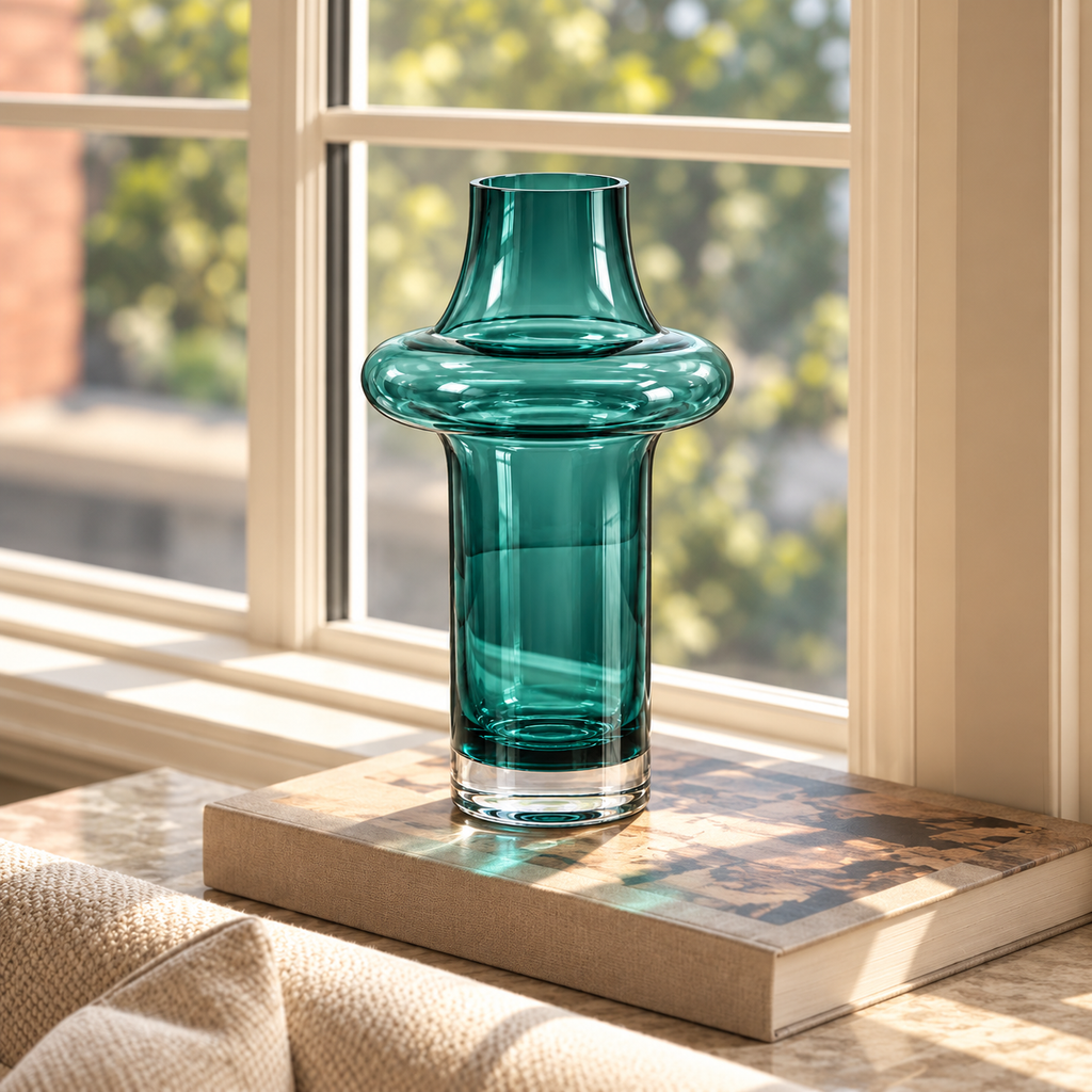 Helios Vase Long (Green)