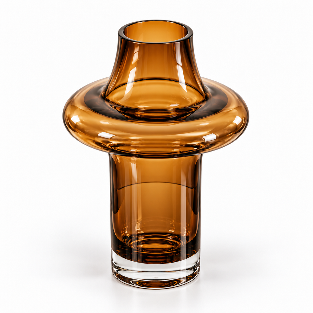 Helios Vase Long (Brown)