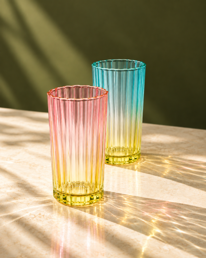 Ombre Long Glass