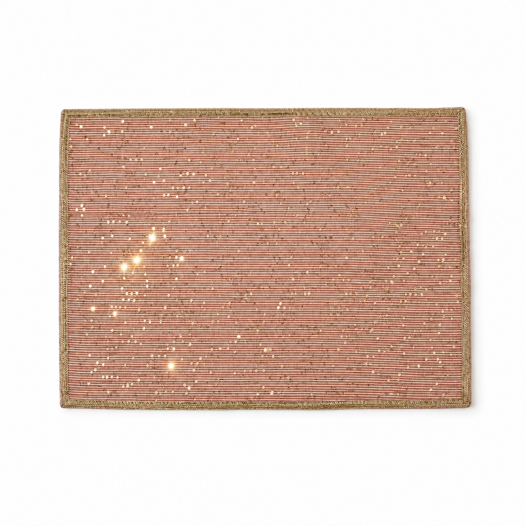 The Rosé Shimmer Placemat