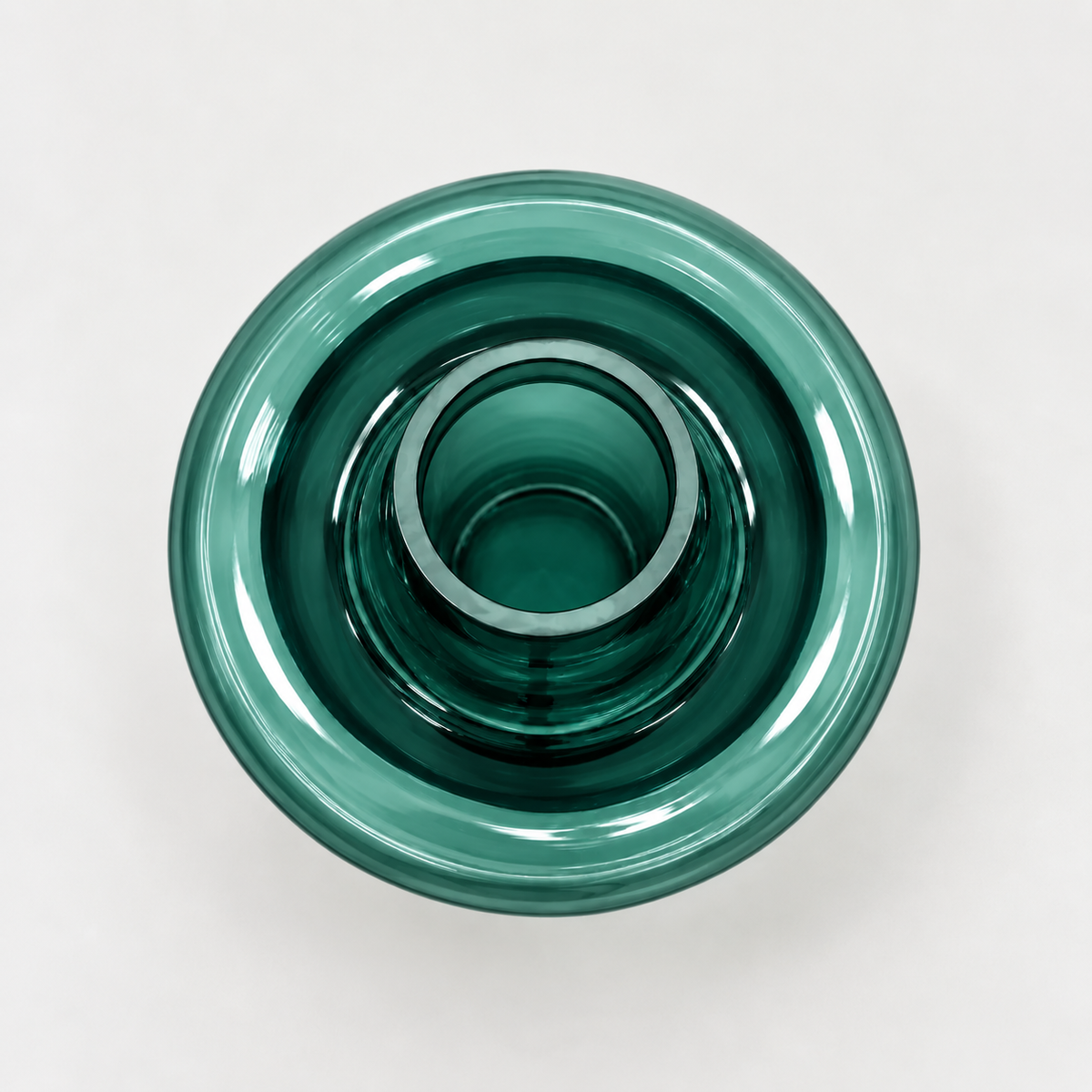 Helios Vase Short (Green)