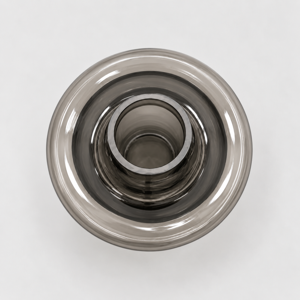 Helios Vase Short (Grey)