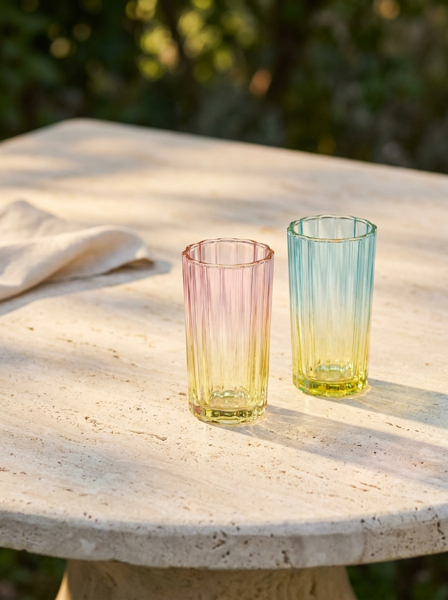 Ombre Long Glass Set