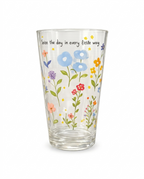 Floral Long Glass | Set of 2