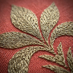 Coral Botanical Table Mat