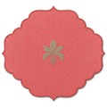 Coral Botanical Table Mat
