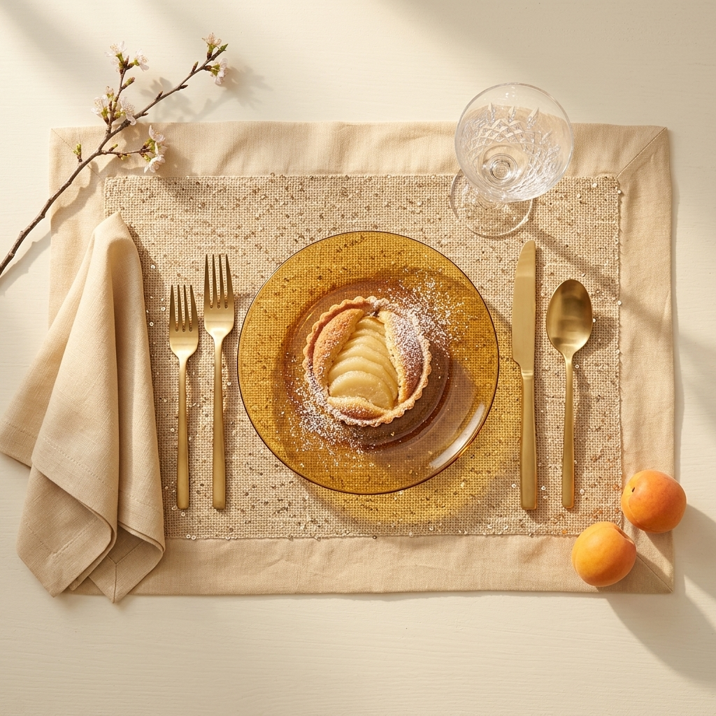 The Champagne Glow Placemat