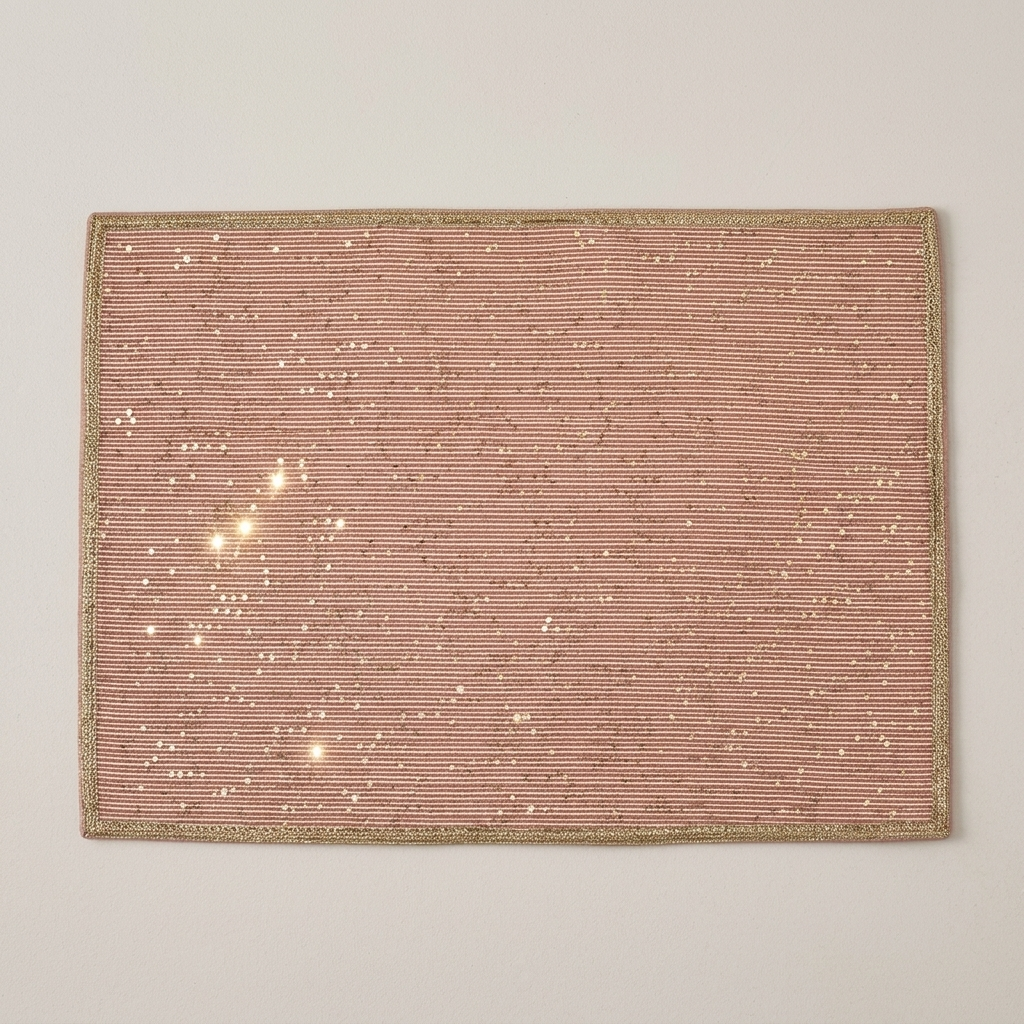 The Rosé Shimmer Placemat