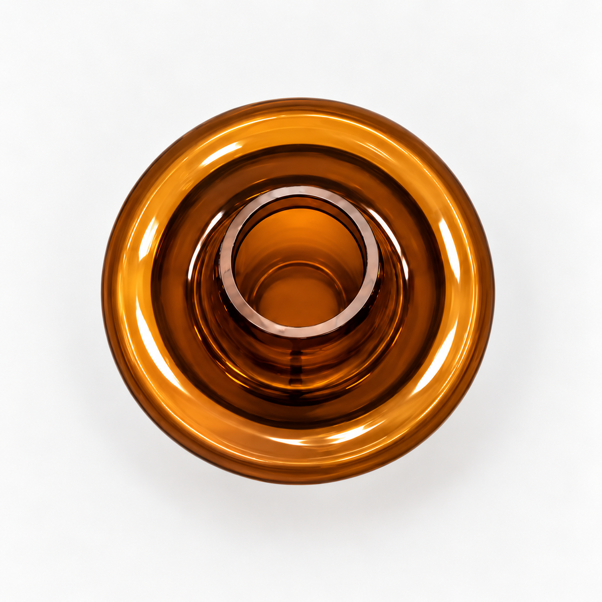 Helios Vase Short (Brown)